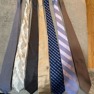 Michael Kors and Neiman Marcus brand ties.